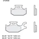 Bremsklotz Sinter SD Brembo Alternative: 7325608 passend für: C