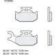 Brake pads sintered off - road sd BREMBO alternative: 7325681 f