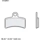 Bremsklotz Carbon Keramik Brembo Alternative: 7323397 passend f