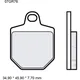 Bremsklotz Carbon Keramik RC Brembo Alternative: 7320724 passen