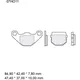 Bremsklotz Carbon Keramik Brembo Alternative: 7326853 passend f