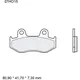 Brake pads sintered off - road sd BREMBO alternative: 7377005 f