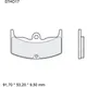 Bremsklotz Carbon Keramik Brembo Alternative: 7327000 passend f