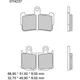 Bremsklotz Sinter vorne SA Brembo Alternative: 7323249 passend