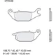 Bremsklotz Carbon Keramik Brembo Alternative: 7324288 passend f