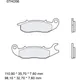 Bremsklotz Carbon Keramik Brembo Alternative: 7320492 passend f