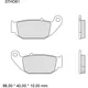 Bremsklotz Carbon Keramik CC Brembo Alternative: 7326414 passen