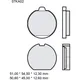 Bremsklotz Carbon Keramik Brembo Alternative: 7326473 passend f