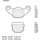 Bremsklotz Sinter SD Brembo Alternative: 7322746 passend für: H