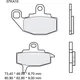 Bremsklotz Carbon - Keramik TT Brembo Alternative: 7377054 pass
