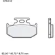 Bremsklotz Sinter SD Brembo Alternative: 7377104 passend für: K