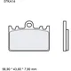 Brake pads sintered road front sa BREMBO alternative: 7328982 f