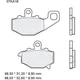 Bremsklotz Sinter hinten SP Brembo Alternative: 7329279 passend