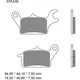 Bremsklotz Carbon Keramik CC Brembo Alternative: 7370224 passen