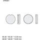 Bremsklotz Carbon Keramik Brembo Alternative: 7326267 passend f