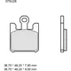 Bremsklotz Sinter LA Brembo Alternative: 7320328 passend für: K