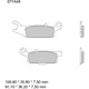Brake pads sintered off - road sd BREMBO alternative: 7321235 f