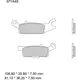 Brake pads sintered off - road sd BREMBO alternative: 7321227 f