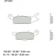 Brake pads sintered off - road sd BREMBO alternative: 7321243 f