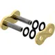 JT x - ring chain gold/silver 525Z3/112 open chain with rivet l