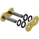 JT x - ring chain gold/silver 530Z3/110 open chain with rivet l