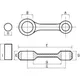 Con rod kit prx 036311_1