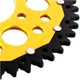 Rear sprocket dual 46 tooth pitch 520 gold ZF inner diameter 08