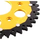 Kettenrad Dual 40Z Teilung 520 gold ZF Innendurchmesser 062 Loc