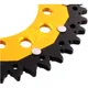 Rear sprocket dual 40 tooth pitch 520 gold ZF inner diameter 10