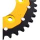 Kettenrad Dual 39Z Teilung 520 gold ZF Innendurchmesser 100 Loc