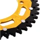 Kettenrad Dual 45Z Teilung 520 gold ZF Innendurchmesser 125 Loc