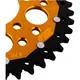 Rear sprocket dual 44 tooth pitch 520 gold ZF inner diameter 08