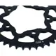 Alu-Kettenrad 43Z Teilung 520 schwarz 202P_52043N_1