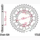 Alu-Kettenrad 44Z Teilung 520 silber_1