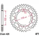 Alu-Kettenrad 53Z Teilung 420 silber_1