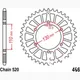 Alu-Kettenrad 45Z Teilung 520 silber_1