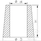 Bump Stop for Shock Absorber KYB 18X35X59_0