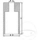 FREI Kolben Kayaba 10X36X70 passend für: Husqvarna TC, CR, Hond