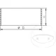 Piston ring rear shock 50 x 12 original KAYABA (KYB) for: Honda