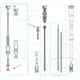 Mutter DRUCKSTUFE Kayaba 5X10X4. 25 passend für: Kawasaki KX, Z