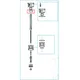 Bump stop KAYABA brown fork for: Honda CR, Kawasaki KX_0