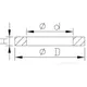 Washer piston rod KAYABA shock absorber for: CAN - AM DS, Kawas