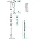 Cylinder cover suspension strut KAYABA 50/16 mm for: Honda CRF,