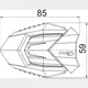 Anbausatz + Pad Puig 7056N_1