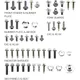 Fairing bolt kit 54 - piece JMP for: KTM xc/sx/exc/xcw_0