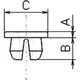 M6 Schraube Tüllen von Tourmax - 10 Stück_0