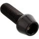 M10 x 1.25 mm 30 mm Schwarze Edelstahlschraube V4A_0