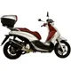 Schalldämpfer Lv One Nero Slip On passend für: Piaggio Beverly_1