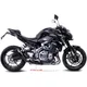 Silencer SBK stainless steel lv - 10 slip on full black for: Ka