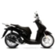 Silencer SBK nero complete 1/1 for: Honda SH_1